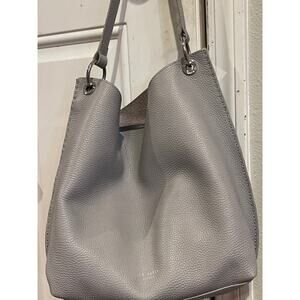 Ted Baker gray Women's Leather Hobo Shoulder bag